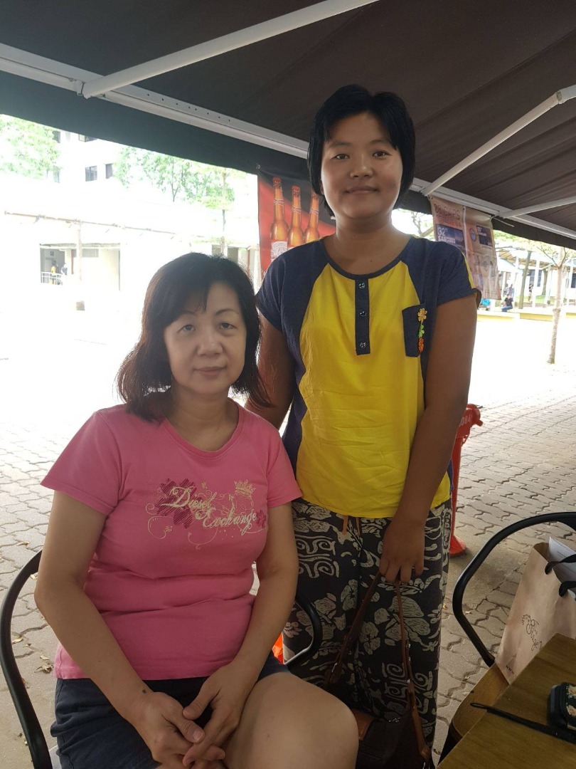 Success Placement Myanmar Helper with Employer in Coffeeshop